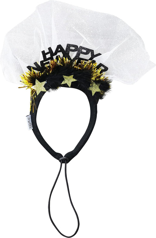 Midlee Happy New Year Dog Headband