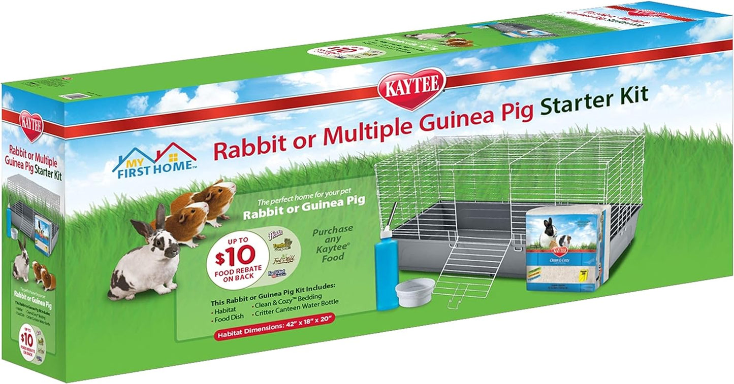 Kaytee My First Home Rabbit or Multiple Guinea Pig Starter Kit - DS