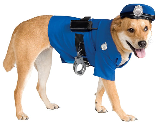 Rubie's Police Dog Pet Costume, Small