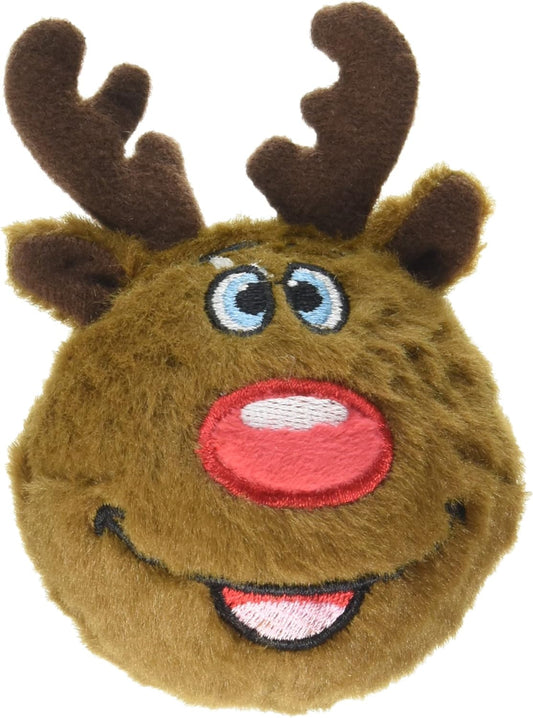 fabdog Reindeer faball Squeaky Dog Toy (Small)