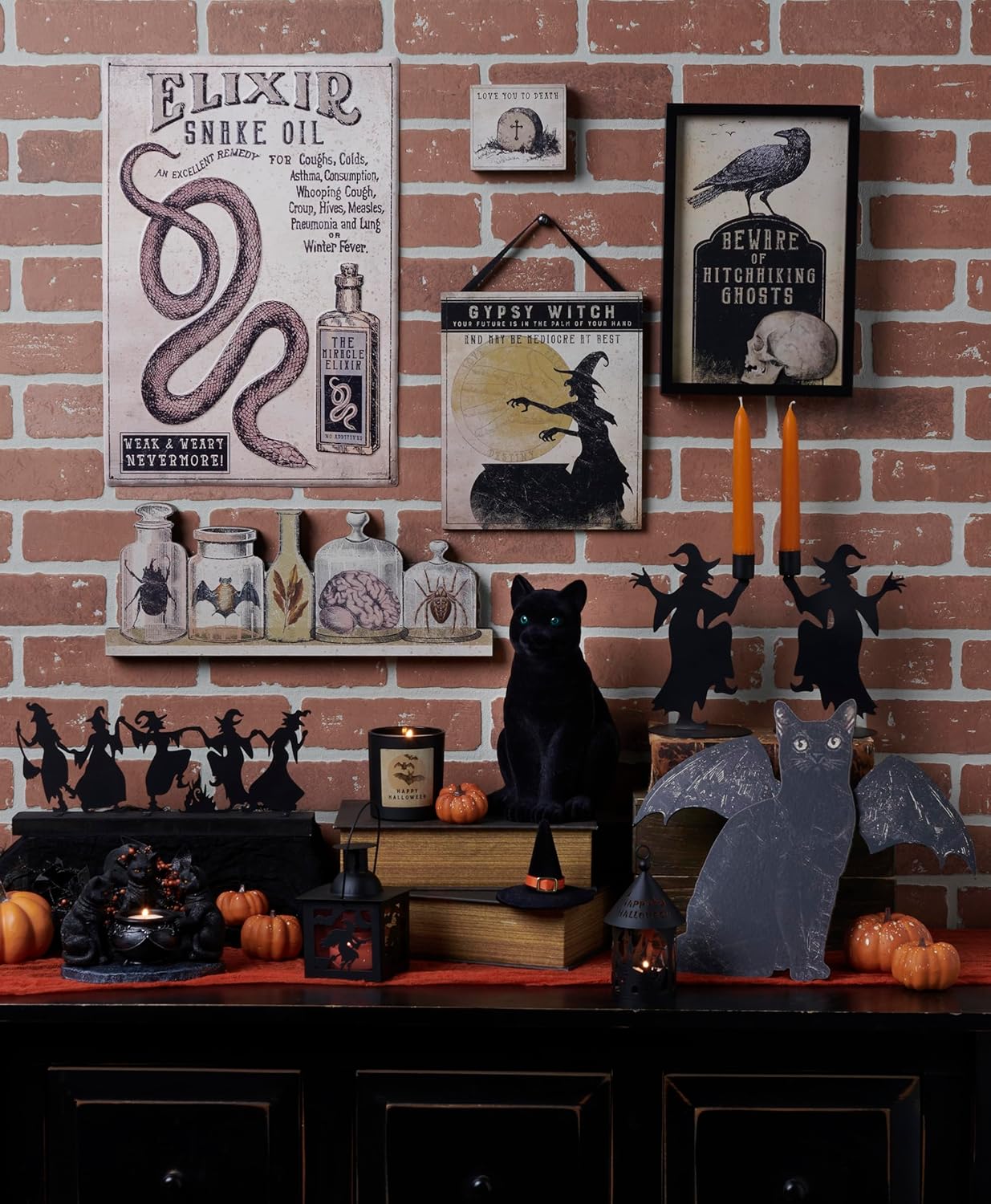 Primitives by Kathy Dancing Witches Sitter