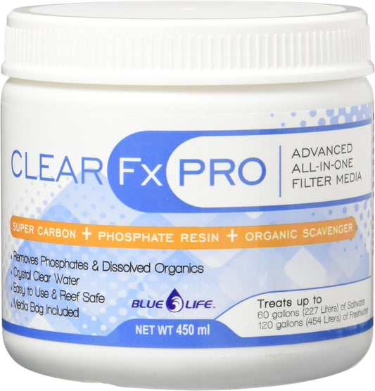 Blue Life Clear FX Pro Filter Media - 450 ml