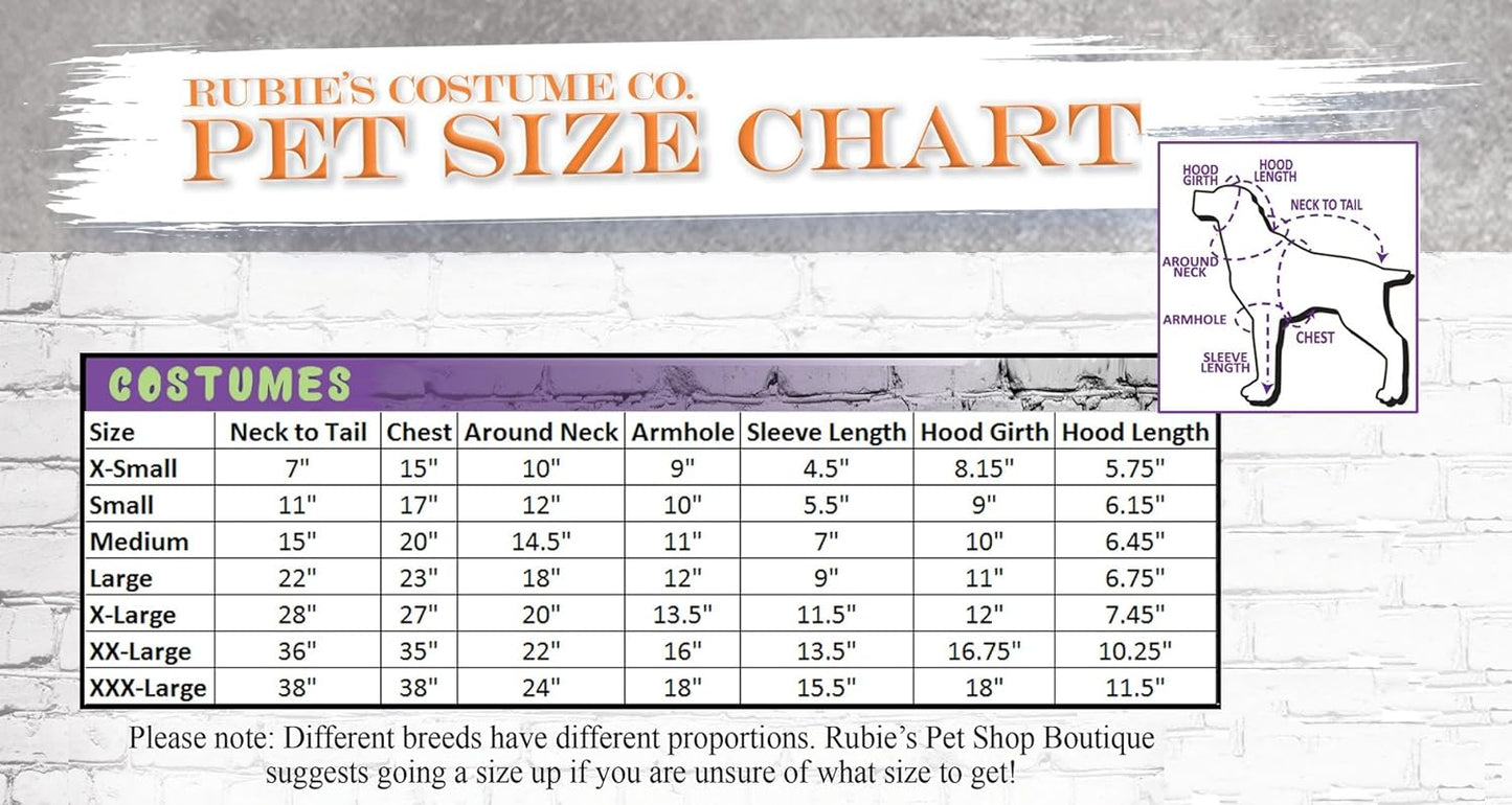 Rubie's Costume 580561-XXL Co Turkey Pet Costume, XX-Large
