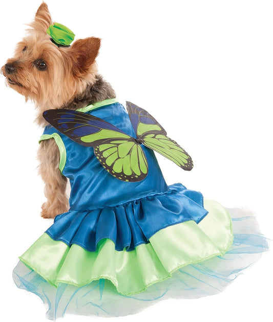 Rubie's Green and Blue Fairy Pet Costume - Large