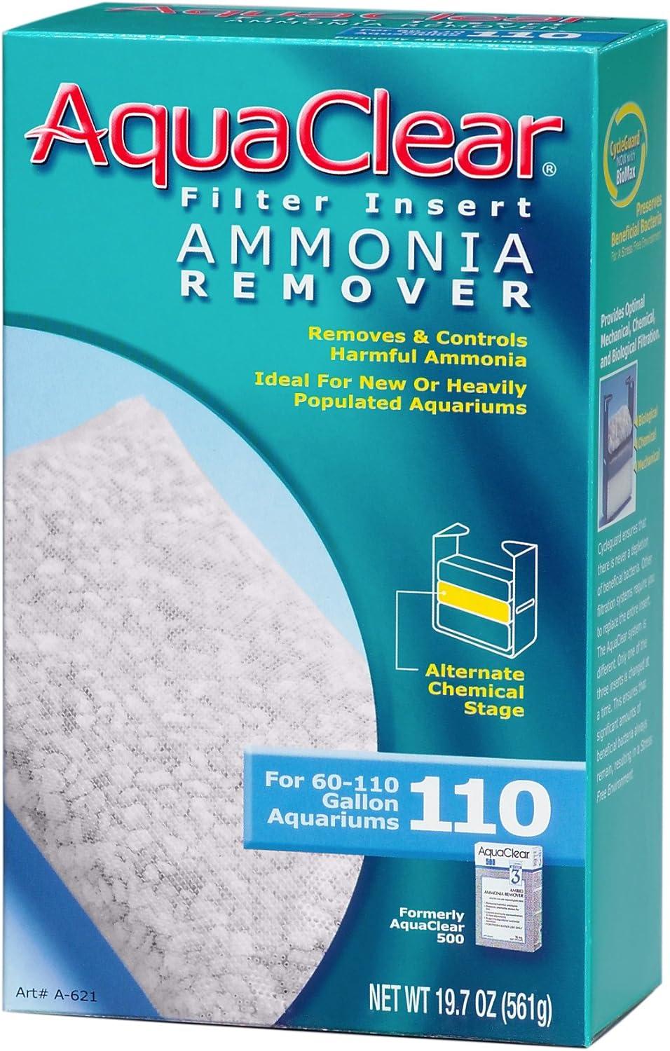 Aquaclear Ammonia Remover Filter Insert (60 - 110 Gallon)