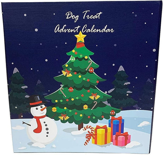 Midlee Christmas Advent Treat Box- Reusable- 24 Days- Countdown 2025
