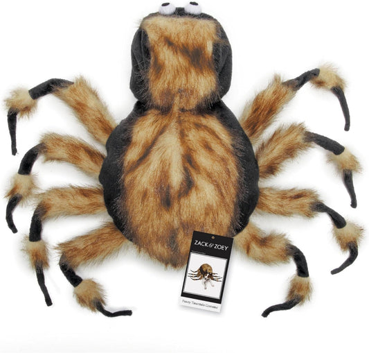 Zack & Zoey Fuzzy Tarantula Costume for Dogs