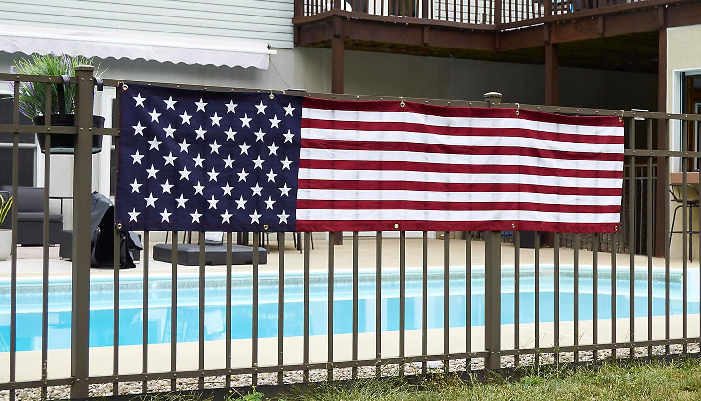 Primitives by Kathy American Flag Banner - 98" Large Patriotic Wall Decor