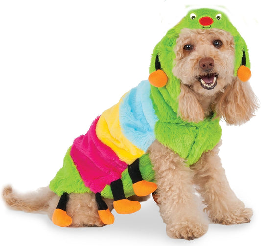 Rubies Caterpillar Hoodie Pet Costume - Small