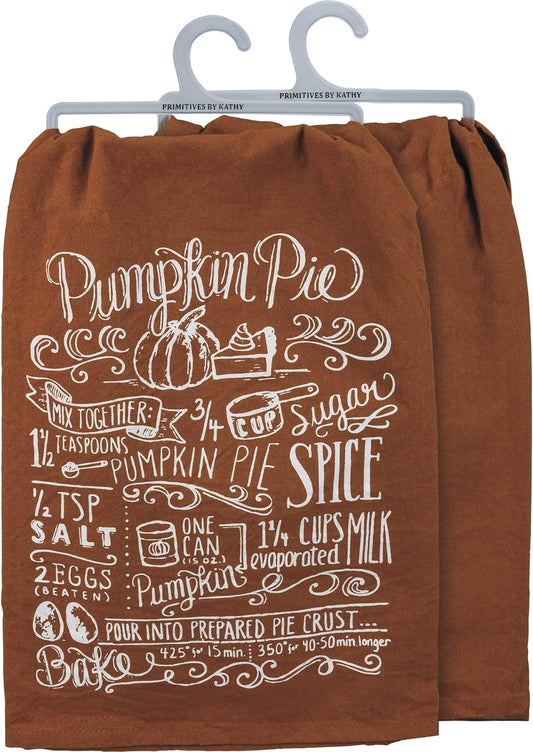 Primitives by Kathy Kitchen Towel - Pumpkin Pie