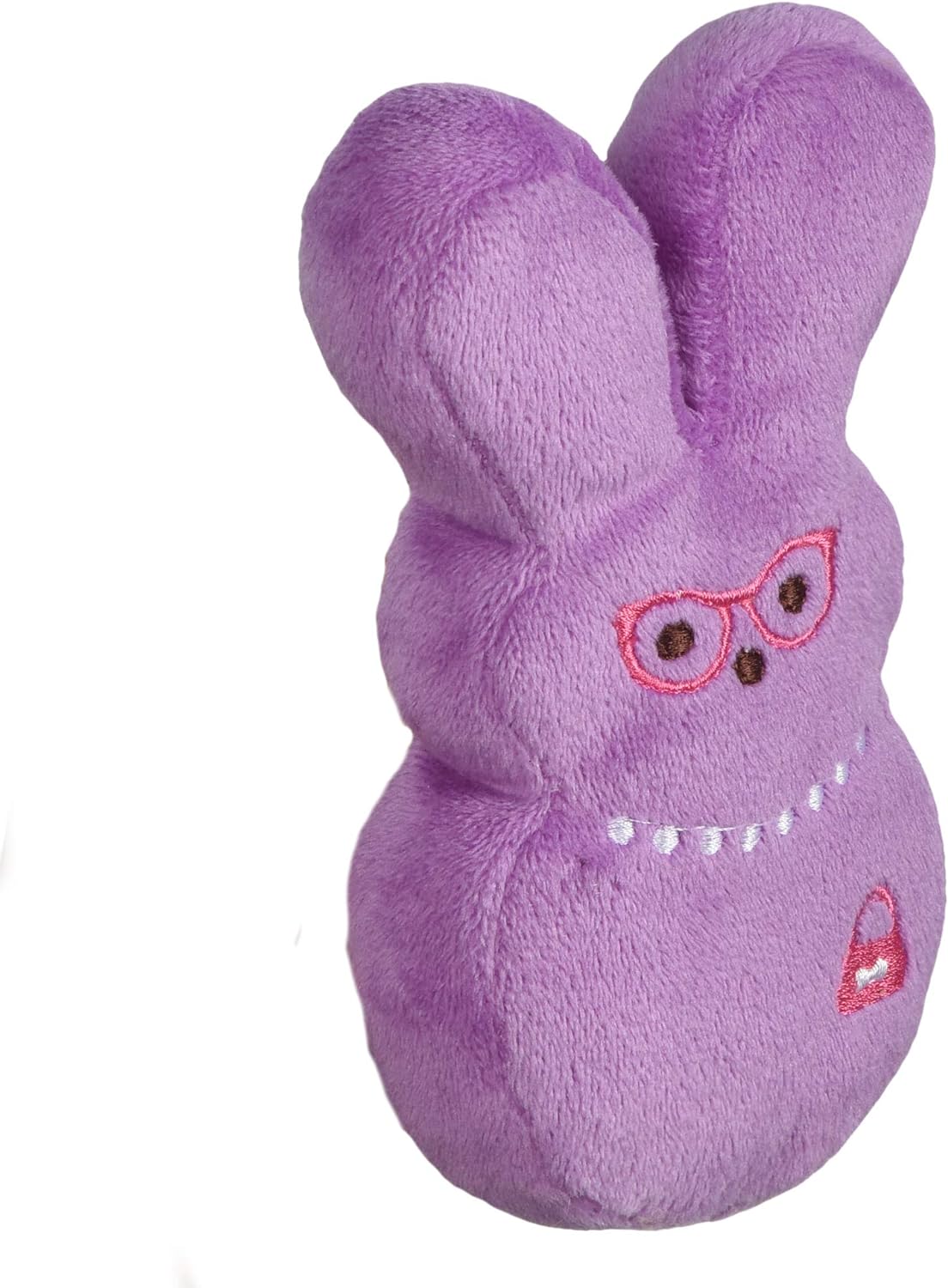 Peeps for Pets Dress Up Plush Bunny Toy for Dog- Purple