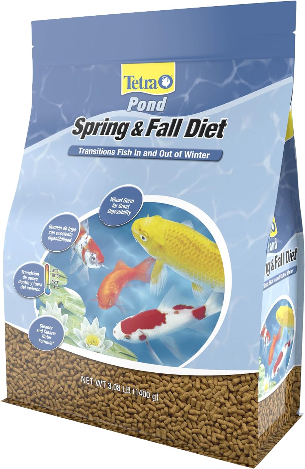 Tetra Pond Spring and Fall Diet Fish Food - 3.08 Lbs- DS