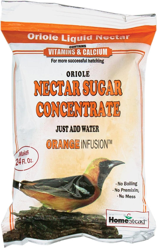 Homestead 8 oz Oriole Orange Nectar Sugar Concentrate (Powder) - 4304