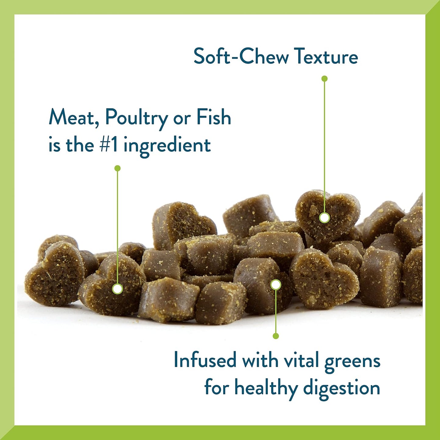 Pet Greens Bell Rock Li'l Treats Healthy Salmon Dog Treat - 6oz