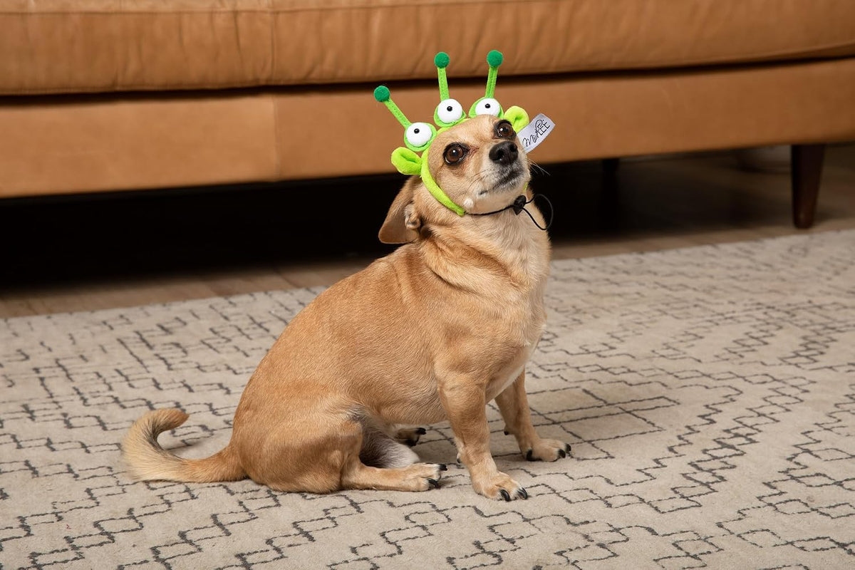 Midlee Alien Dog Headband Halloween Costume - Small