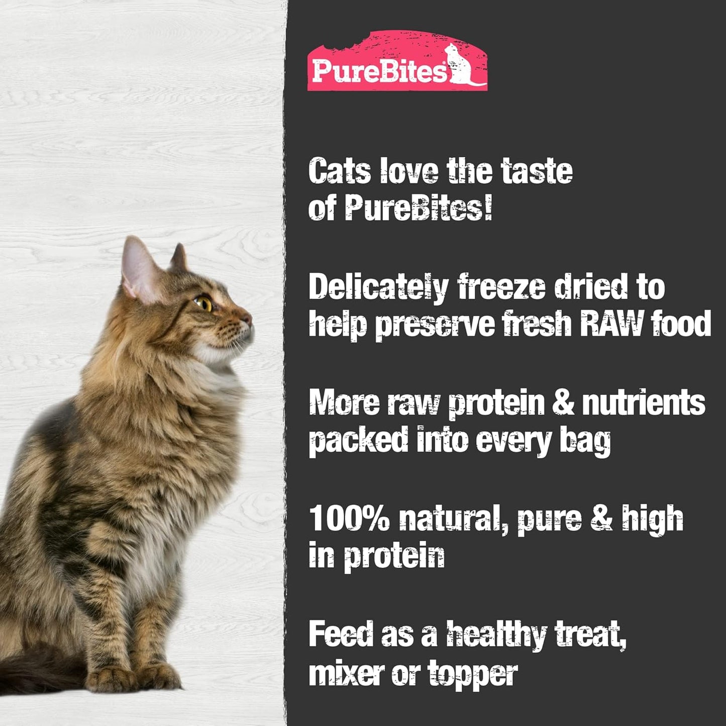 PURE BITES Freeze Dried Shrimp Cat Treats  0.38oz