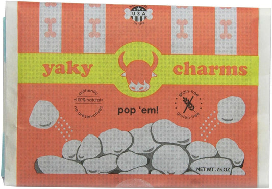Himalayan Yaky Charms Dog Popcorn Treat, 6 Pack