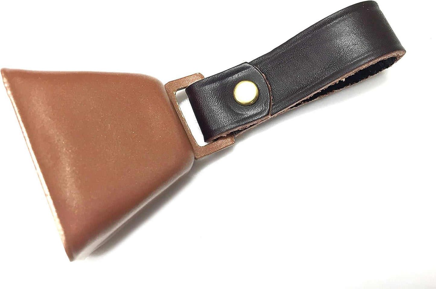 AUBURN LEATHER COUNTRY COW BELL #1 SMALL W/STRAP