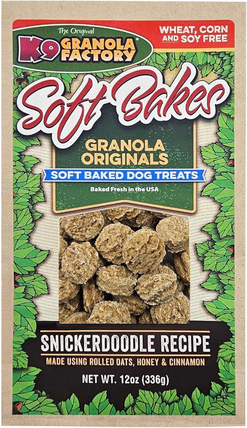 K9 Granola Factory Soft Bakes Snickerdoodle, Dog Treat -  12oz