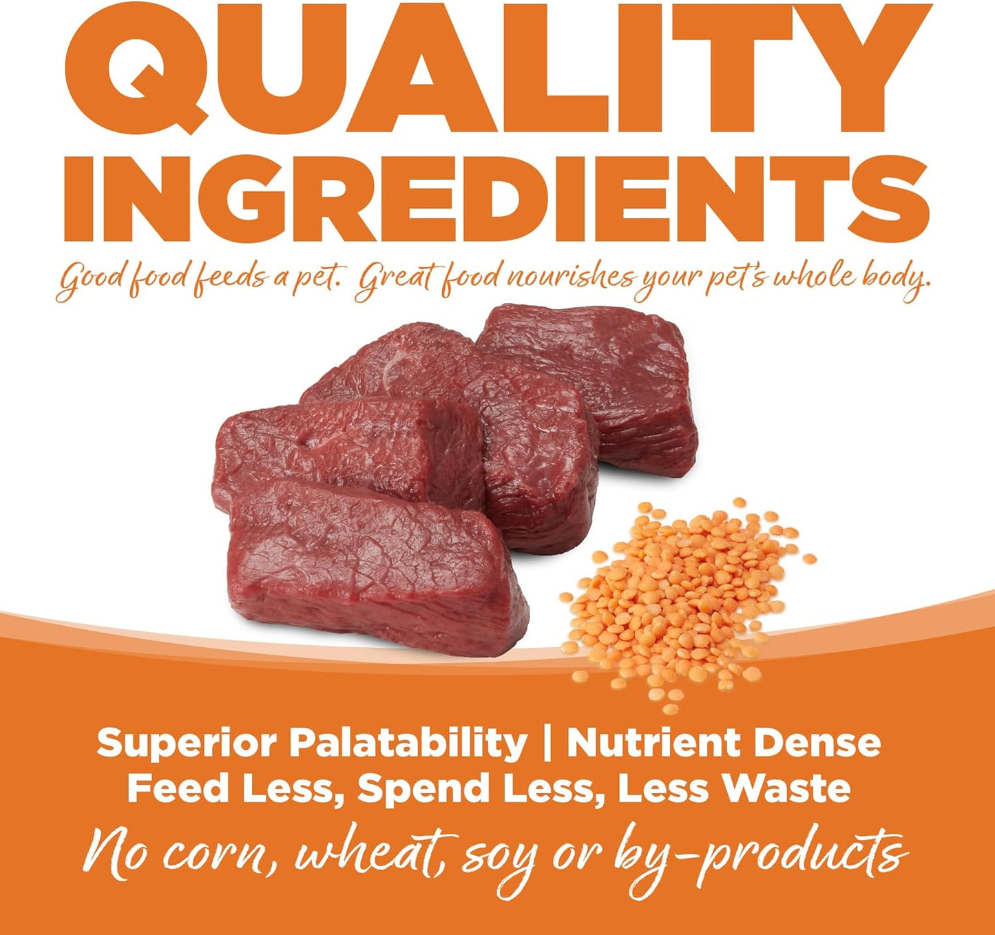 NutriSource PureVita Grain Free Venison & Red Lentils Entree Dry Dog Food - 5 lbs
