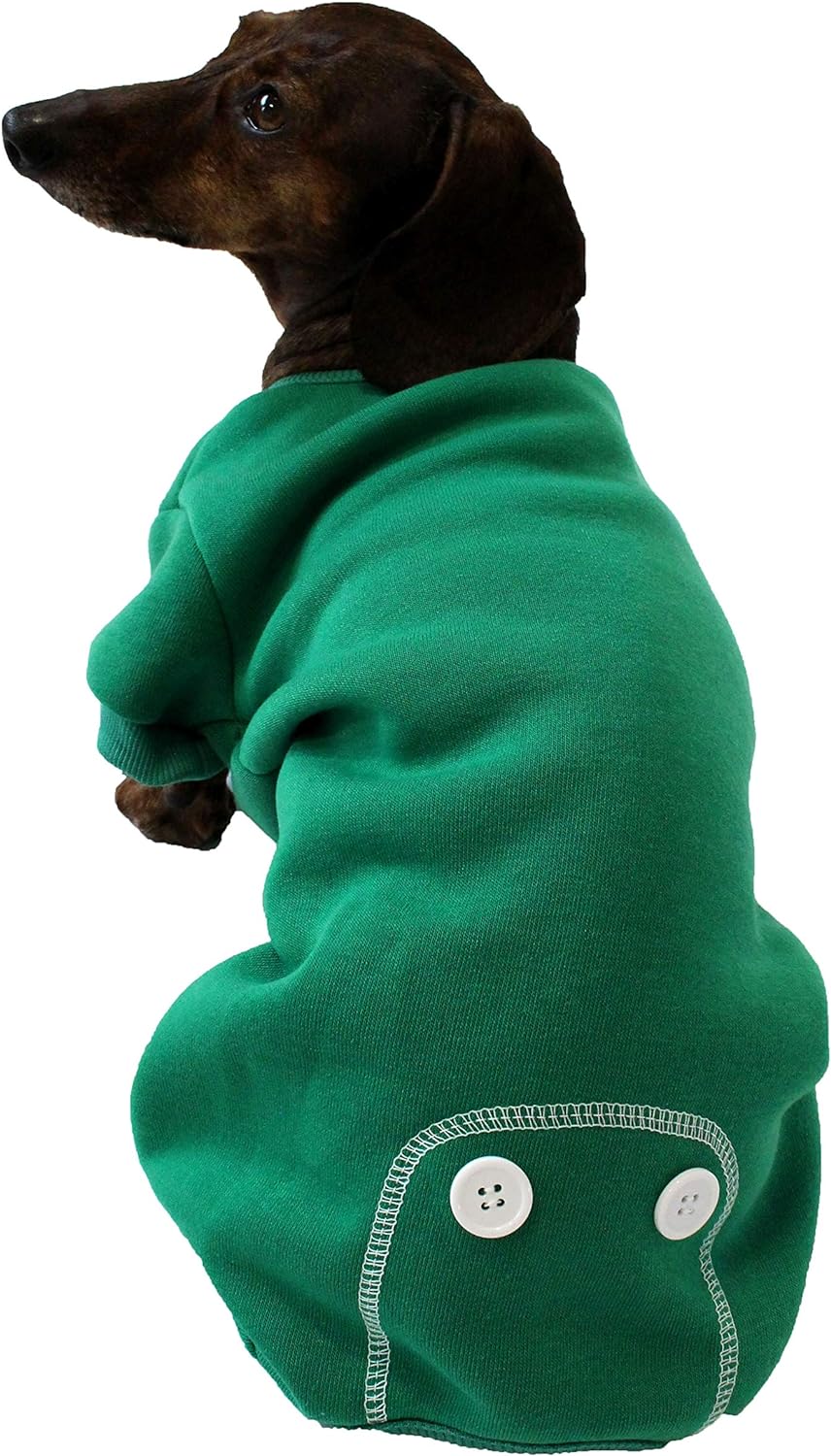 Midlee Green Dog Pajamas