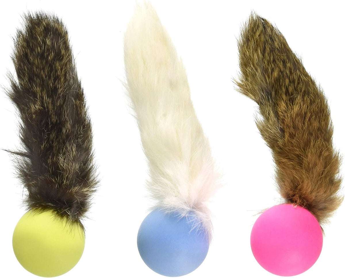 GoCat Da Fur Pong 3 Pack Cat Toy