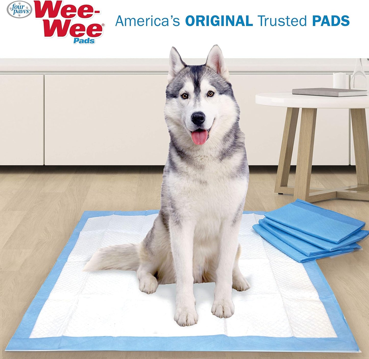 Four Paws Wee Wee Odor Control Pads with Febreze Freshness X-Large