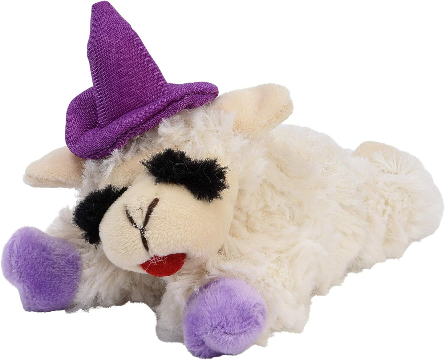 Multipet Lamb Chop with Witch Hat 6", White