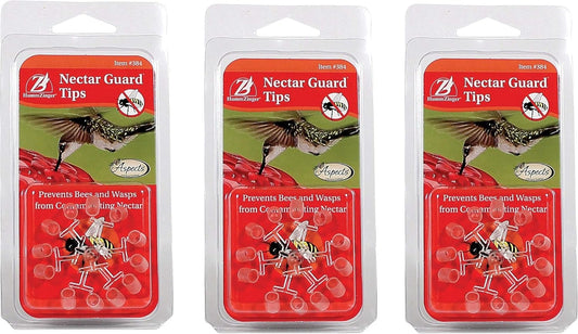 Aspects 3 Pack of Nectar Guard Tips, 12 Tips Per Pack, for Hummingbird Feeders