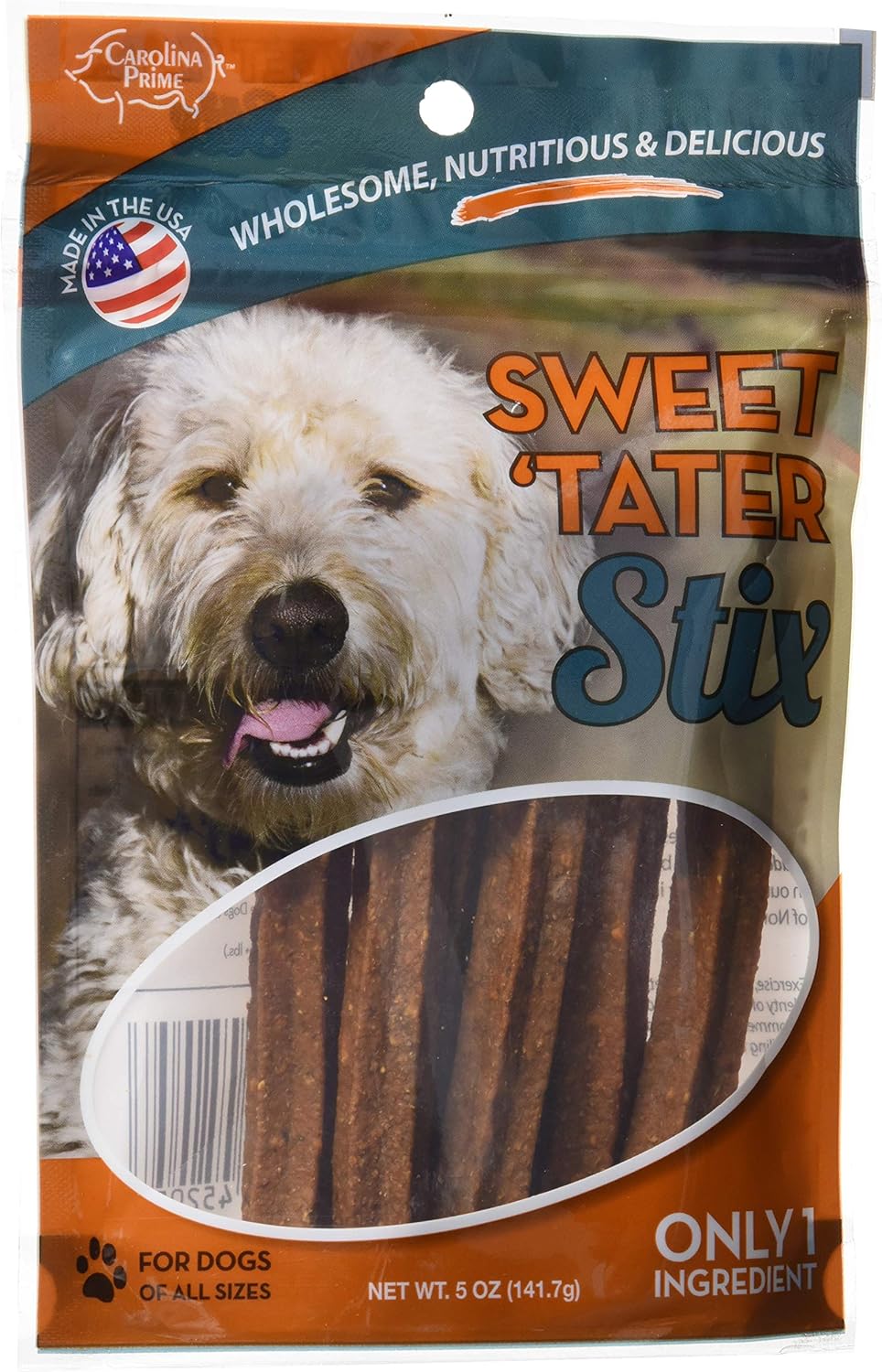 Carolina Prime Sweet Tater Stix Dog Treats - DS