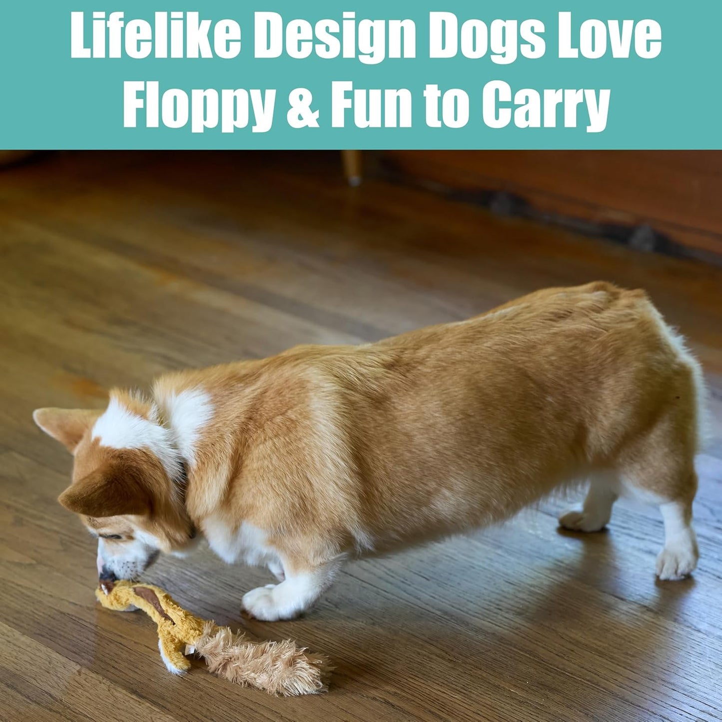 Spot Skinneeez Plush Squirrel Dog Toy-14"