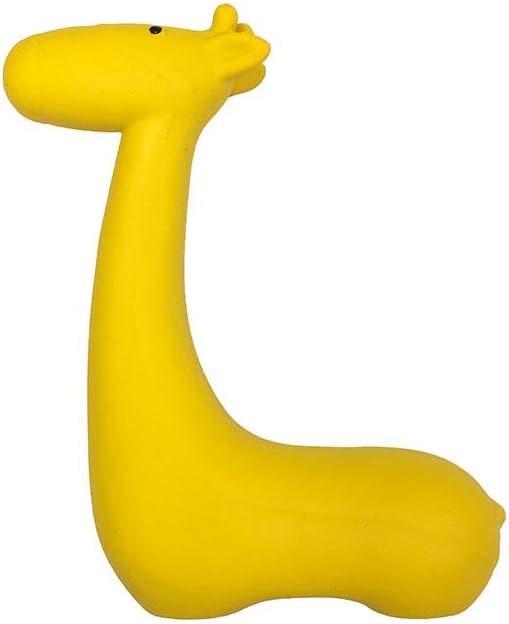 FOUFIT Zoo Latex Dog Chew Toy - Giraffe (6")