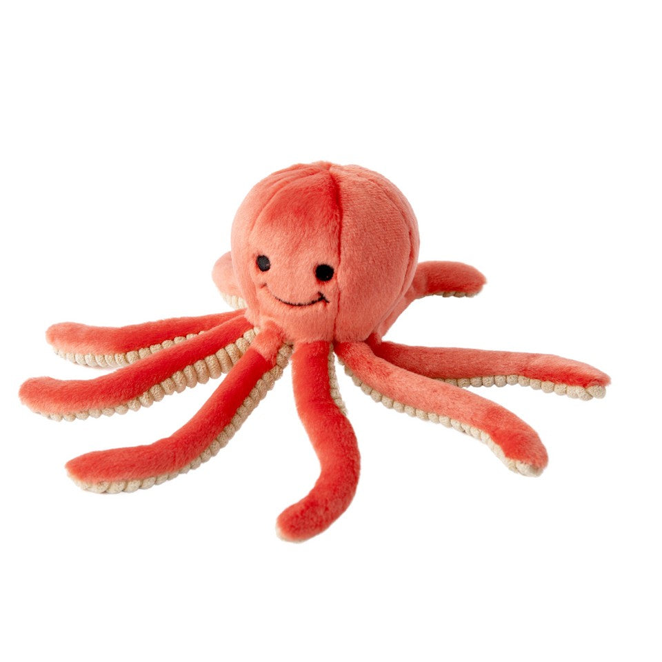 Fluff & Tuff Squirt Octopus Plush Dog Toy - 8"