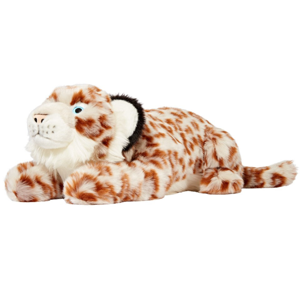 Fluff & Tuff Mongo the Snow Leopard Plush Dog Toy - 22"