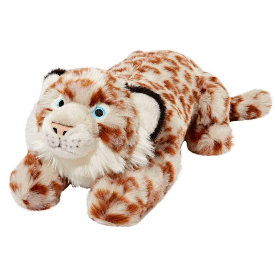 Fluff & Tuff Mongo the Snow Leopard Plush Dog Toy - 22"