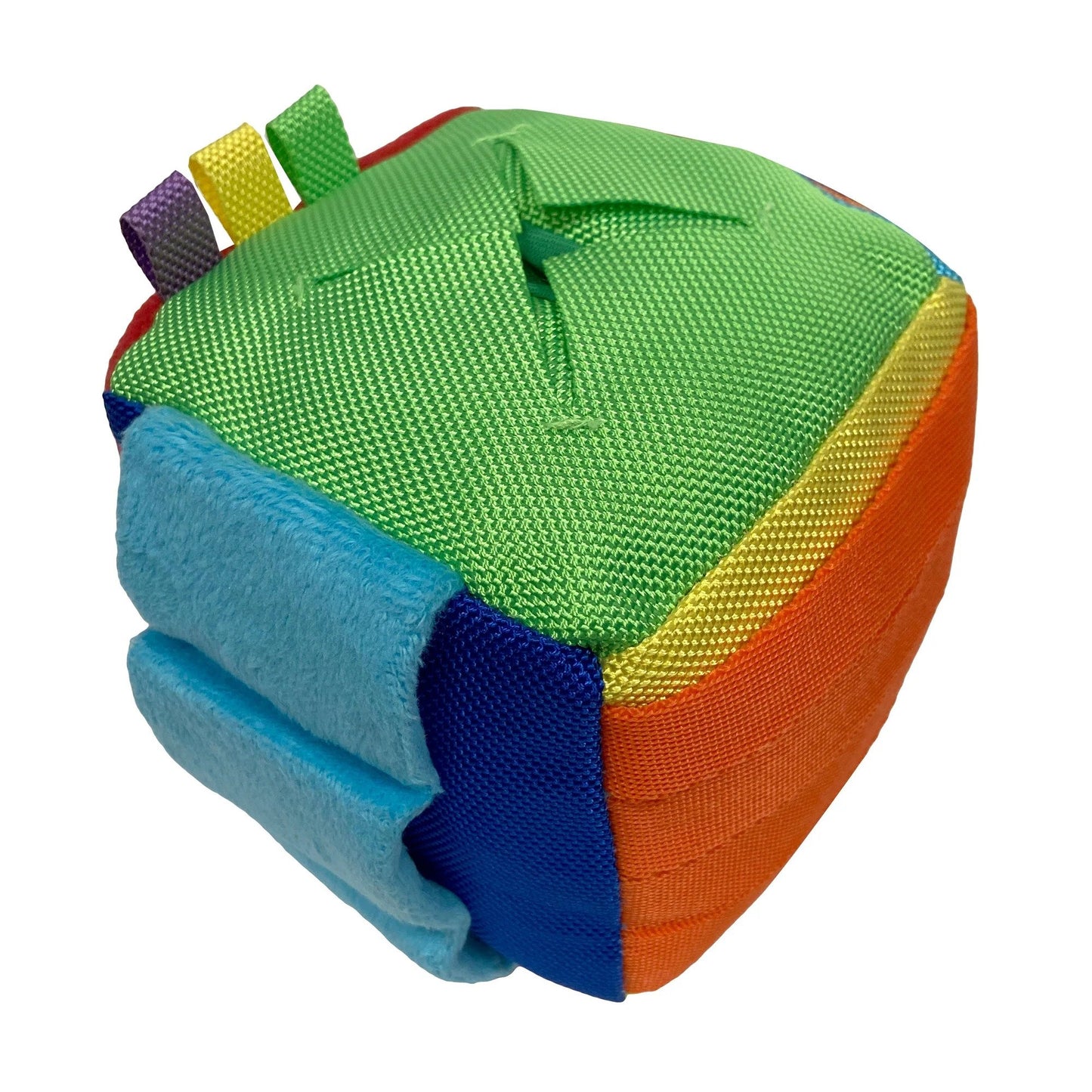 fouFIT Hide 'n Seek Cube Interactive Dog Toy - 4.5"