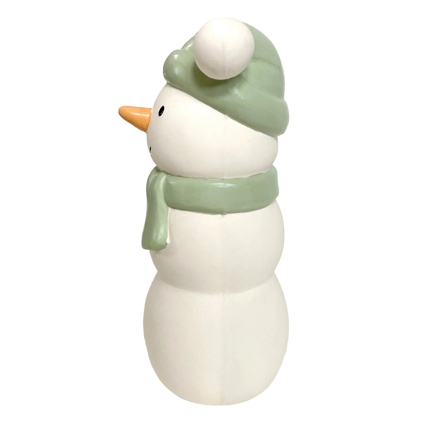 fouFIT Holiday Cuddle Latex Crunchers Snowman Squeak Dog Toy - 8"