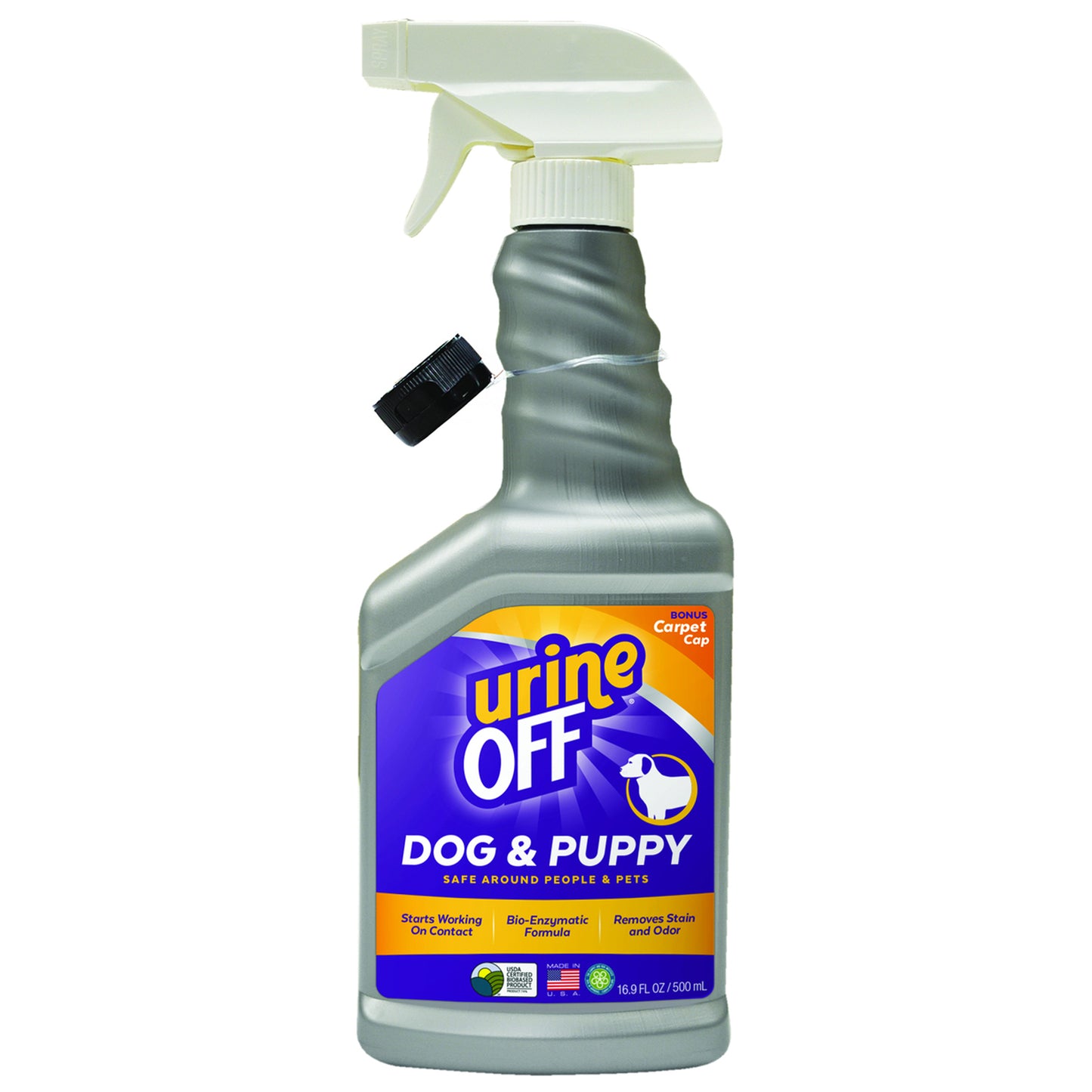 Dog/Puppy Odor & Stain Remover Formula Sprayer Carpet Cap - 16.9 oz