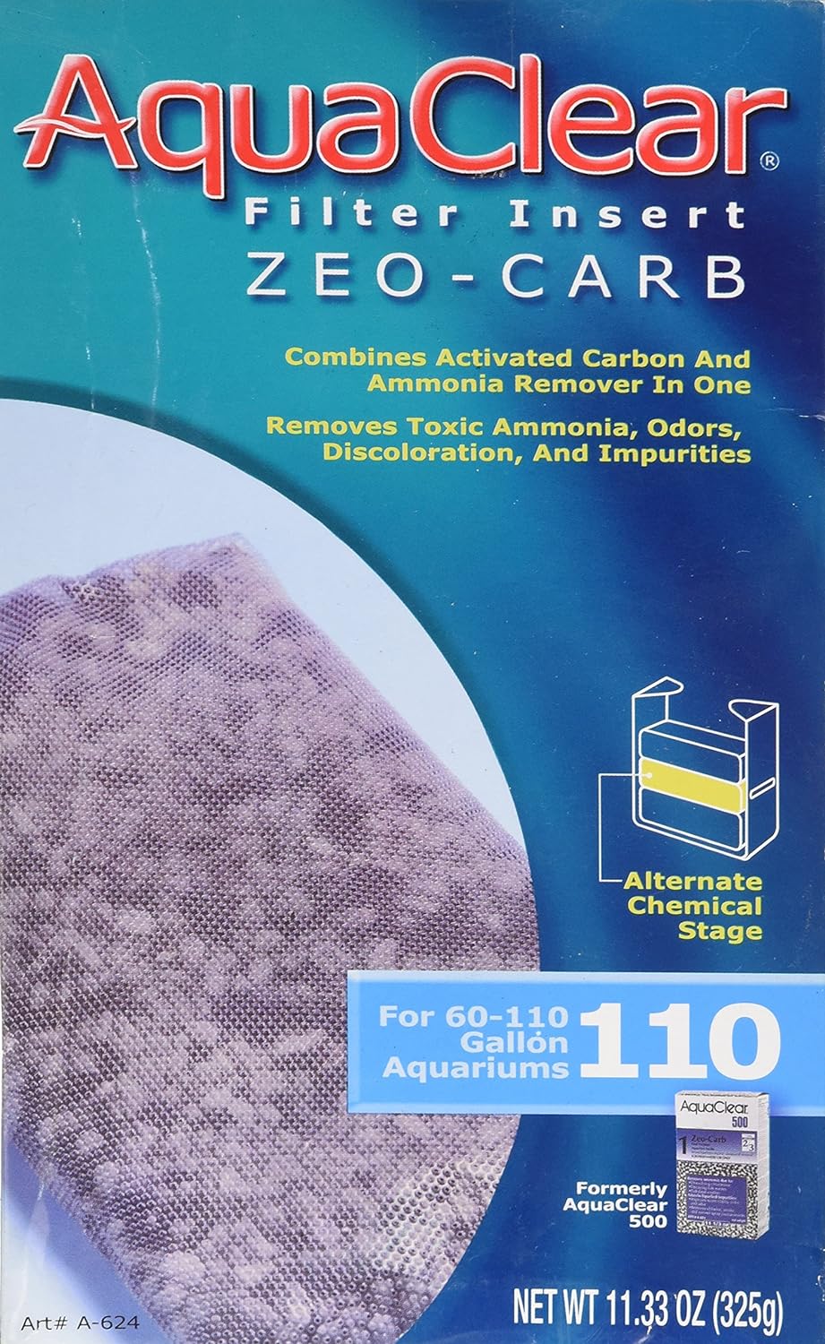AquaClear Filter Insert - Zeo-Carb (60 - 110 Gallon)