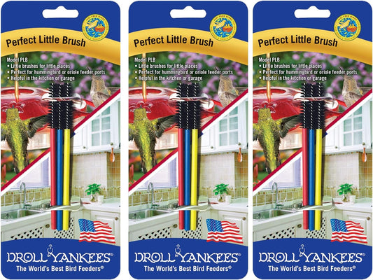 Droll Yankees Perfect Little Brush, 3.5" L Each, 3-Pack of 3