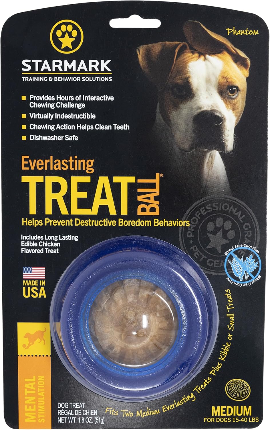 Starmark Everlasting Treat Ball - Medium