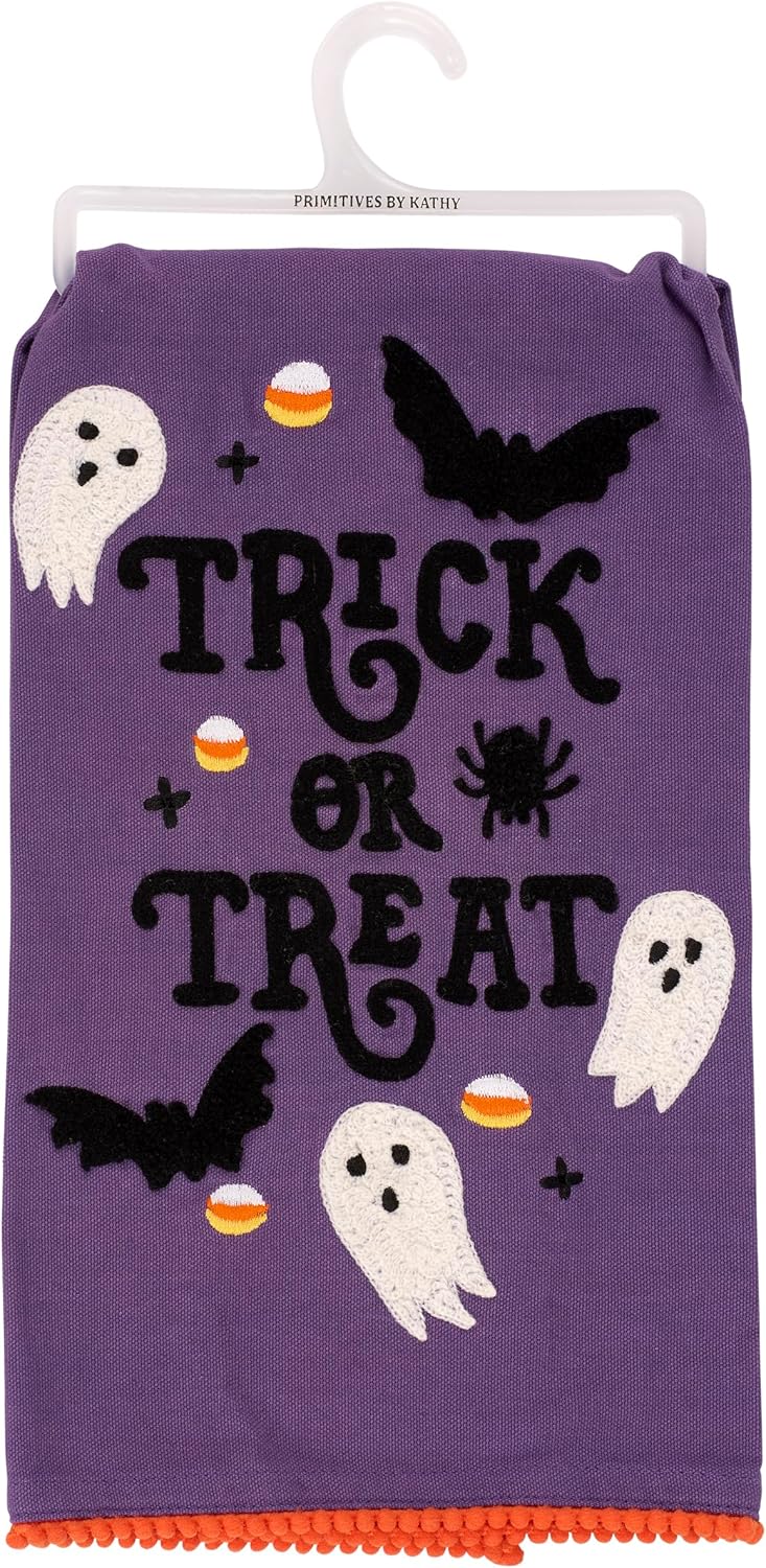 Primitives by Kathy Trick Or Treat Kitchen - Towel