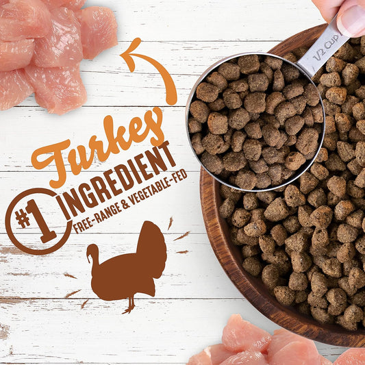 Earthborn Holistic Unrefined Smoked Turkey with Ancient Grains & Superfoods Dry Dog Food - 25 lbs