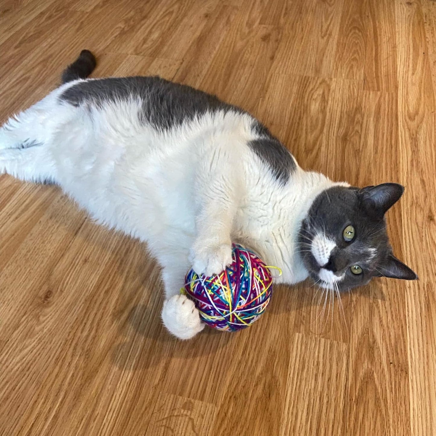 ETHICAL/SPOT Sew Much Fun Yarn Ball Cat Toys - 3.5" (1 pk)