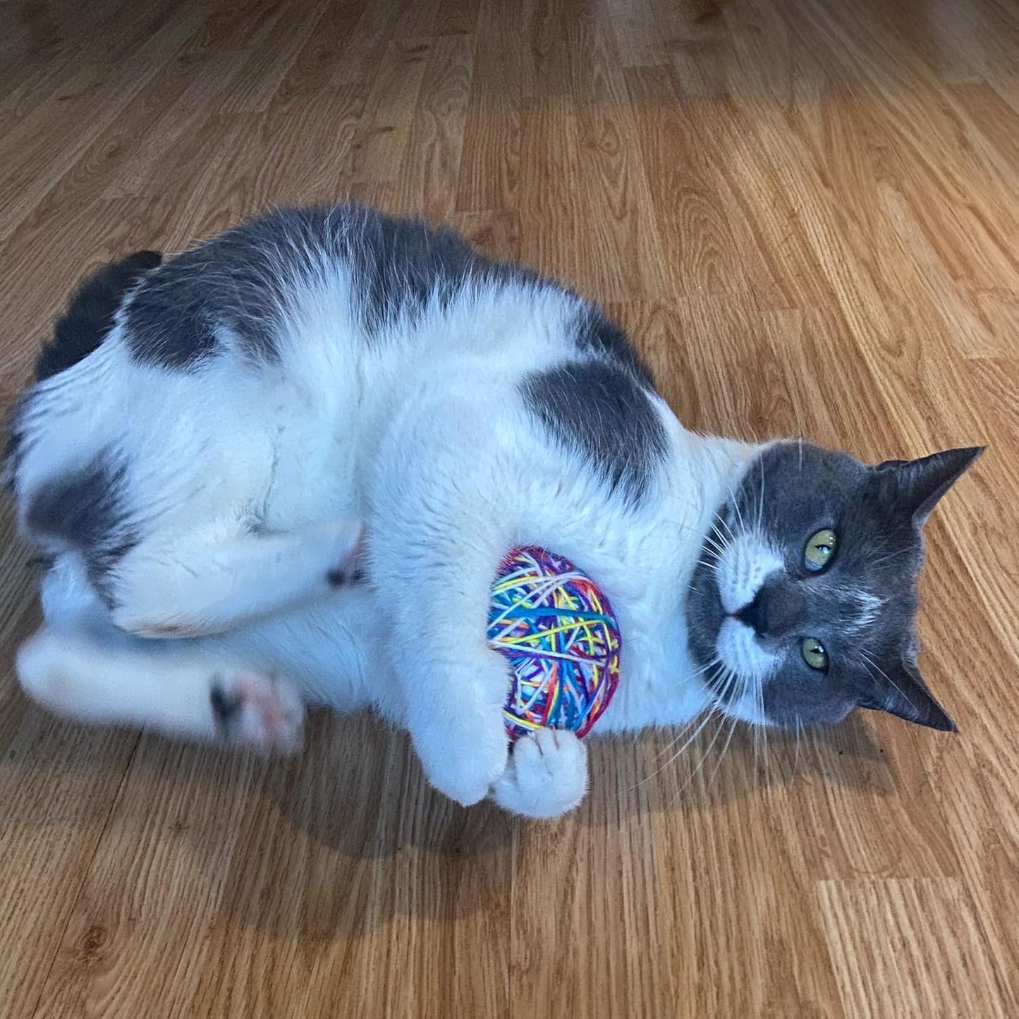 ETHICAL/SPOT Sew Much Fun Yarn Ball Cat Toys - 3.5" (1 pk)