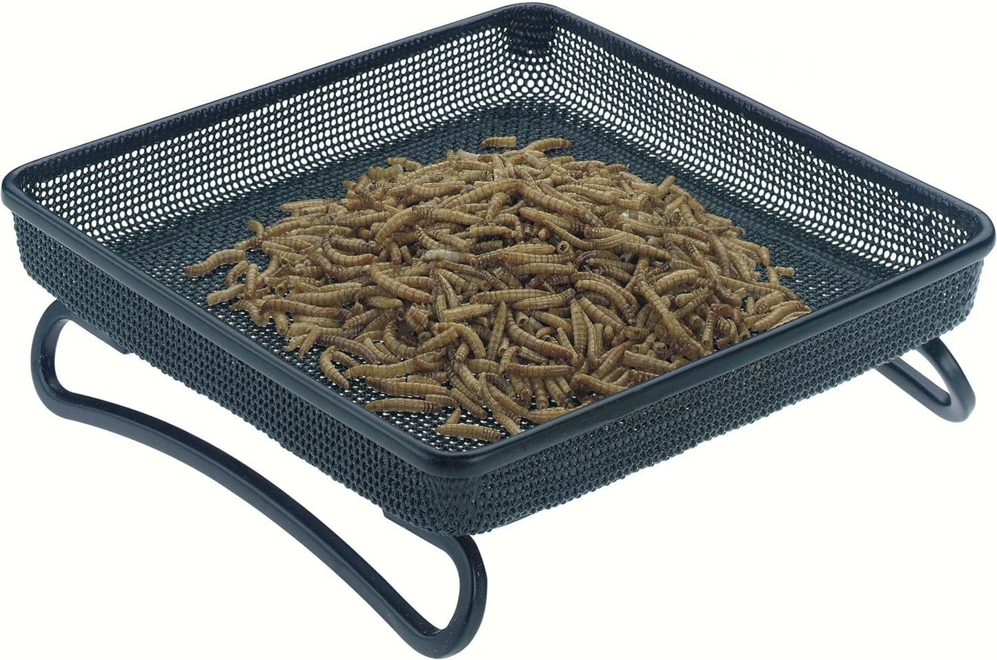 Gardman Compact Ground Bird Tray Feeder- Black