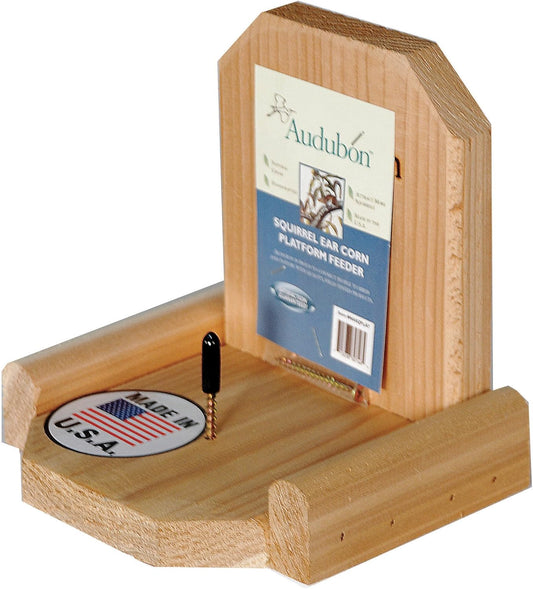 Woodlink Audubon Natural Squirrel Platform Feeder (5.75" X 6.75" X 6.5")