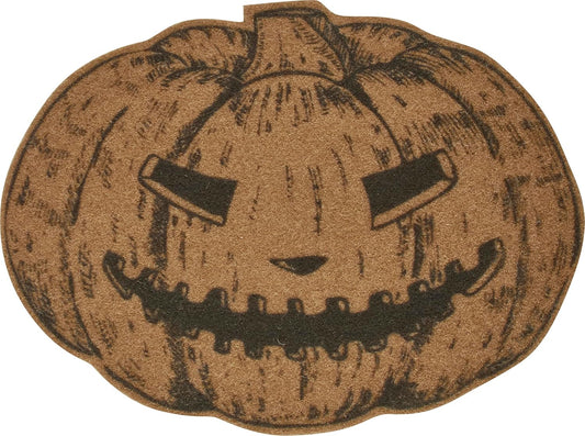 Primitives by Kathy Rug - Jack O'Lantern Rug- Indoor/Outdoor