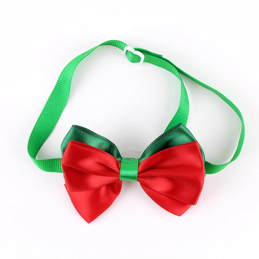 Midlee Christmas Dog Bow Tie Pack of 10 (Neck Size: 7.5"-13")