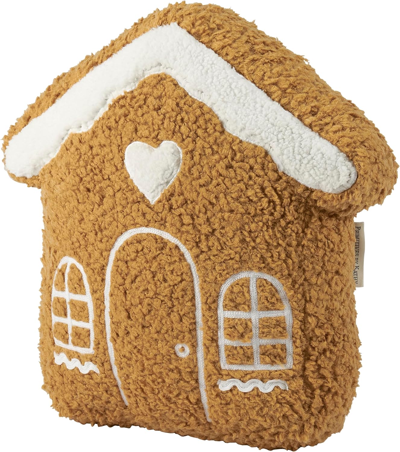 Primitives by Kathy Gingerbread House Shaped Pillow